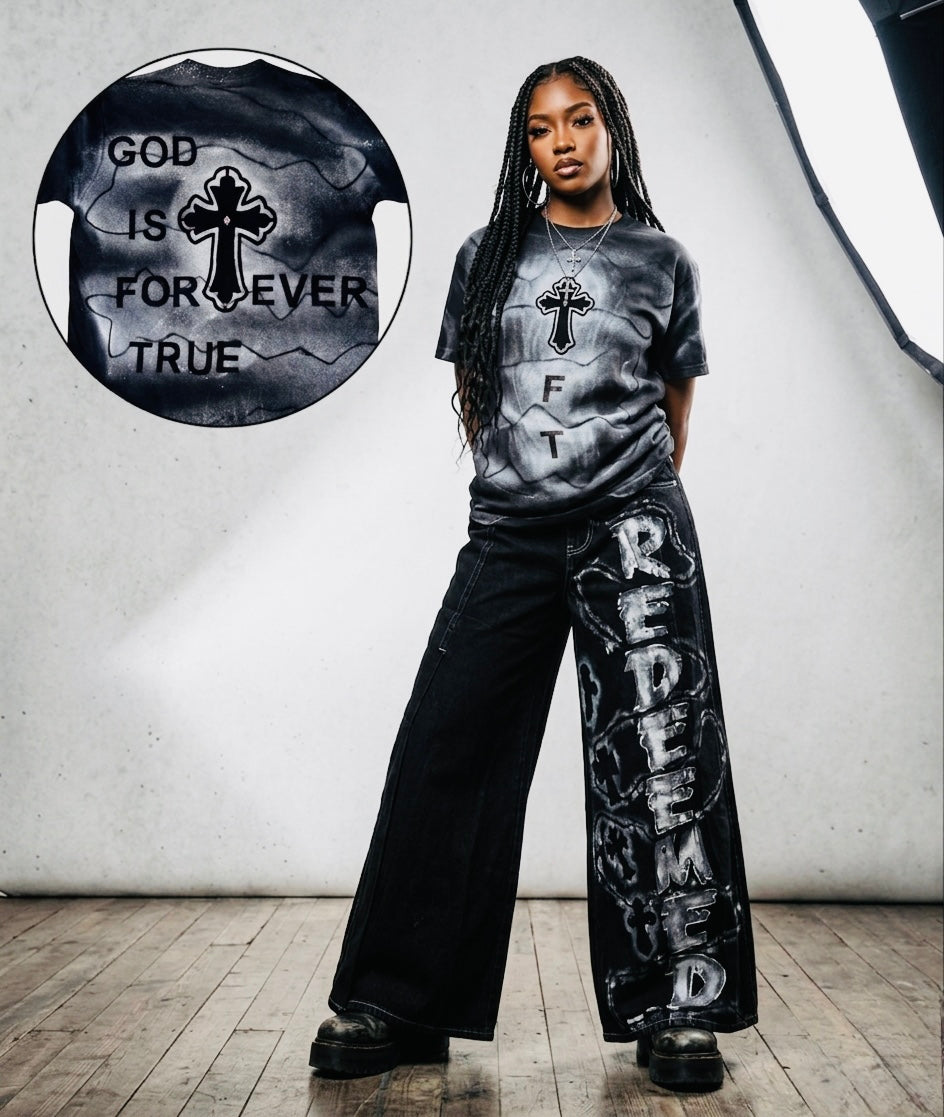 The Redeemed by the Blood Denim Jeans