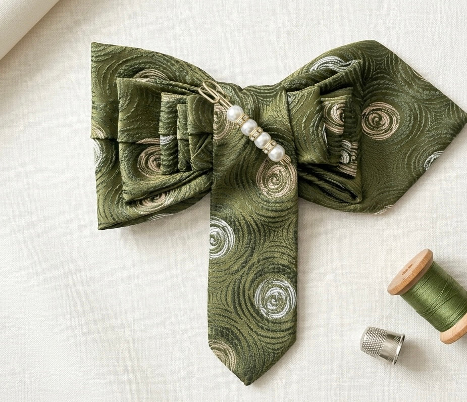 Olive Luxe Bowtie
